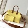 Superior packaging set. Model number M15242. Yellow with brown handbag.