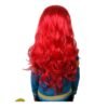 Cosplay mermaid red children's curly hair European-style wig for performance female curly wig