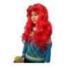 Cosplay mermaid red children's curly hair European-style wig for performance female curly wig