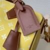 Superior packaging set. Model number M15242. Yellow with brown handbag.