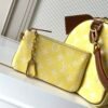 Superior packaging set. Model number M15242. Yellow with brown handbag.