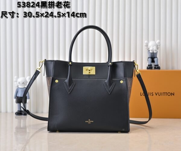 pocket Louis Vuitton "On My Side" Handbag