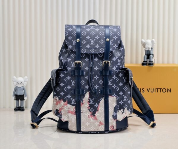 Louis Vuitton Christopher Small-Size Double-Shoulder Bag