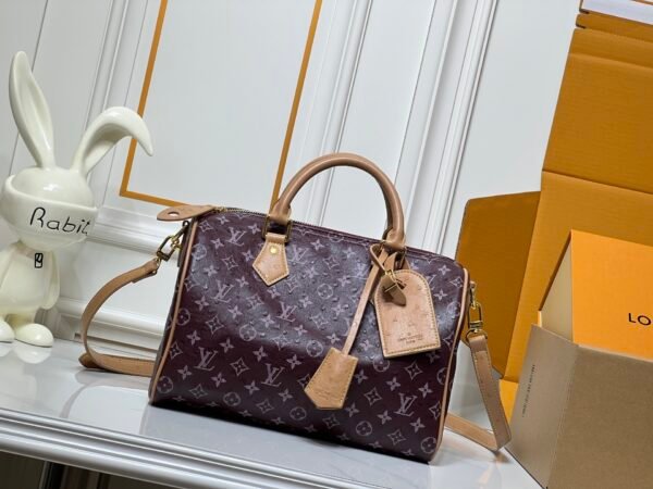 1 Speedy Bandoulière 30 Monogram Leather Handbag
