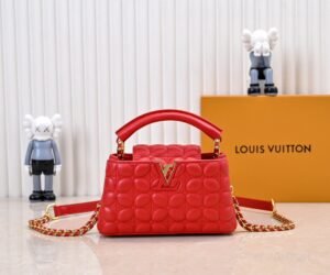 Louis Vuitton Monogram Red Handbag