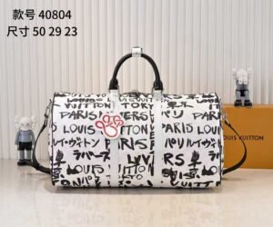 Louis Vuitton Keepall Bandoulière 50 Travel Bag