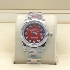 Rolex 31mm Leopard Red Stone Pattern Dial