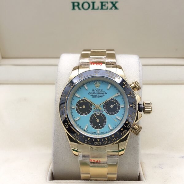 Rolex 40mm Daytona with transparent caseback