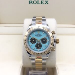 Rolex 40mm Daytona with transparent caseback