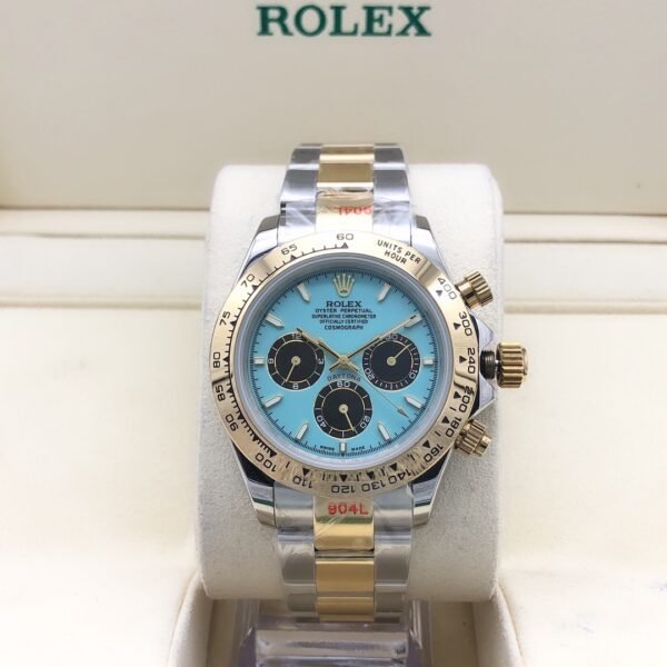 Rolex 40mm Daytona with transparent caseback