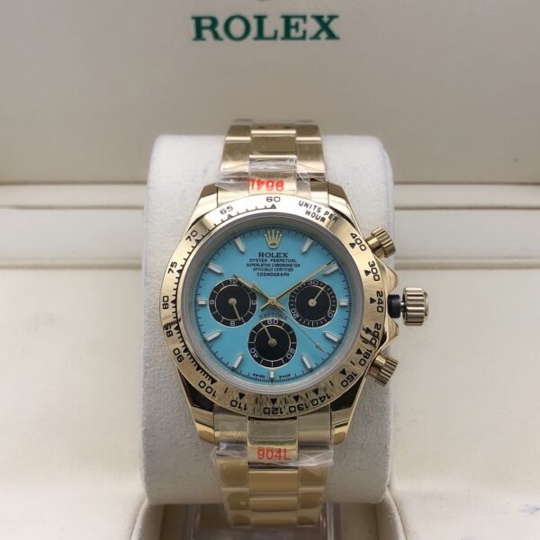 Rolex 40mm Daytona with transparent caseback