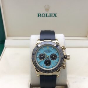 Rolex 40mm Daytona with transparent caseback