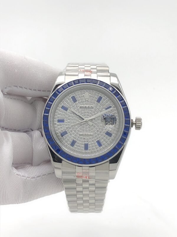 Rolex 41mm new square-cut diamond model