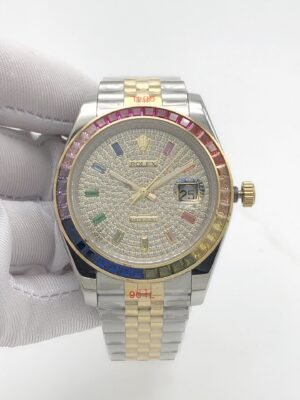 Rolex 41mm new square-cut diamond model