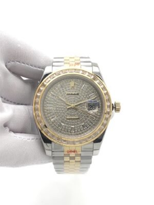 Rolex 41mm new square-cut diamond model