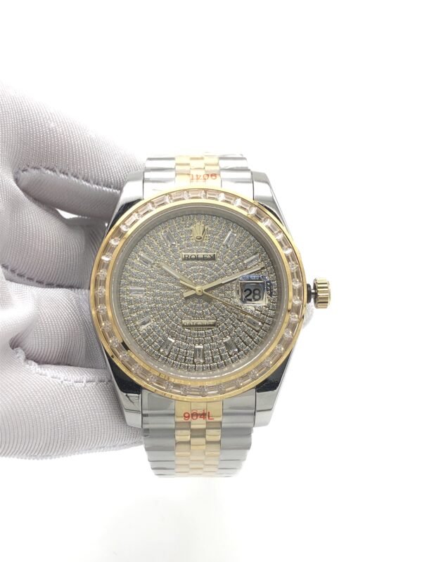 Rolex 41mm new square-cut diamond model