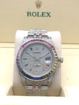 Rolex 41mm Rainbow Celestial Star