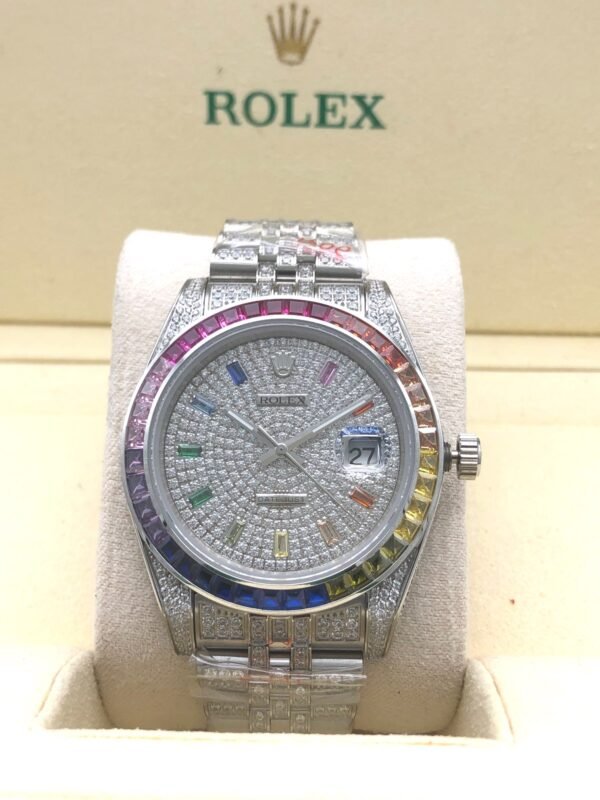 Rolex 41mm Rainbow Celestial Star