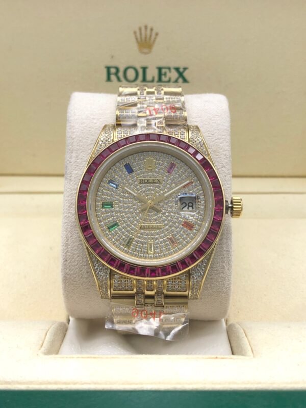 Rolex 41mm Rainbow Celestial Star