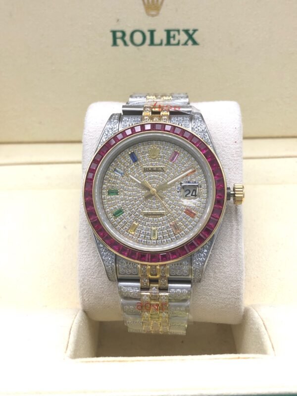 Rolex 41mm Rainbow Celestial Star