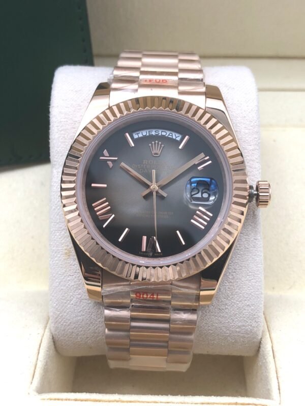 Rolex 41mm Double Calendar Watch