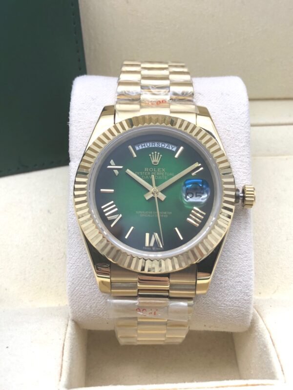 Rolex 41mm Double Calendar Watch