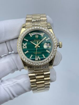 Rolex 36mm Sunday Calendar Watch