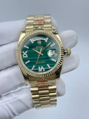 Rolex 36mm Sunday Calendar Watch